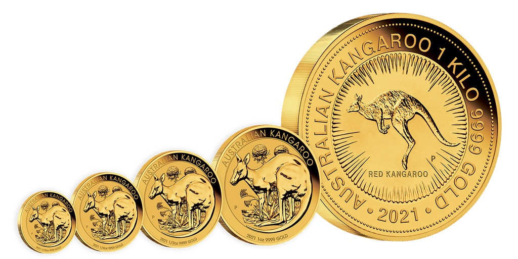 Kangaroo Gold 1oz 2021 Motif2