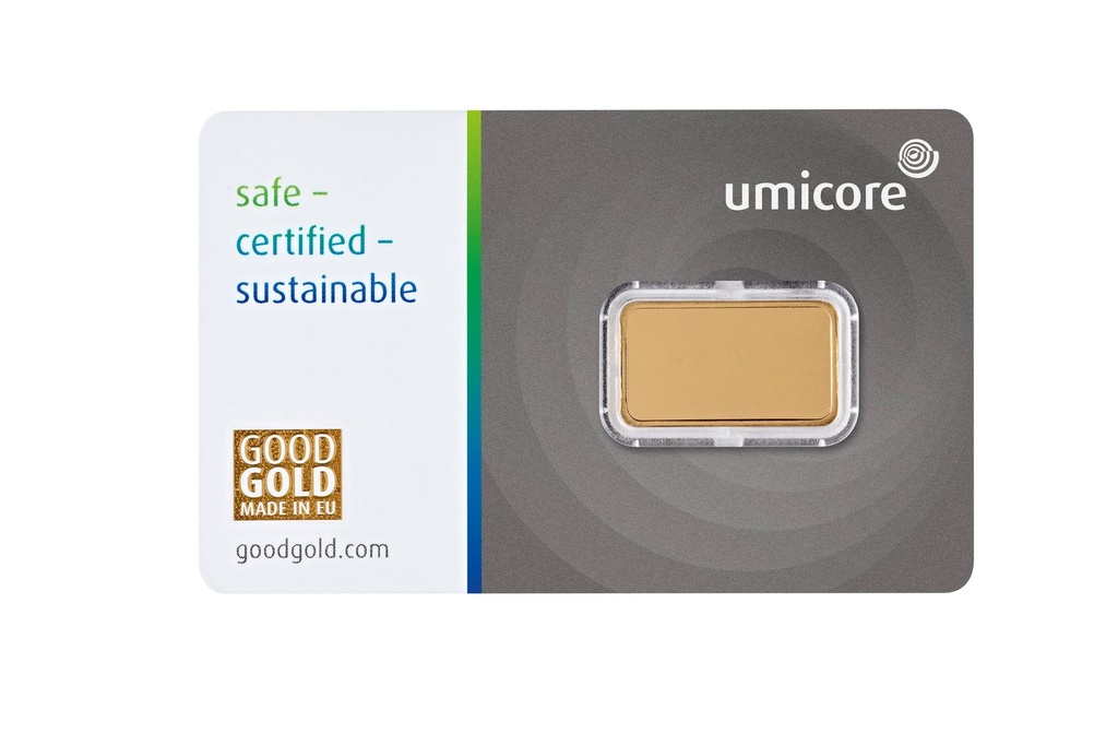 Umicore Goldbarren 5g Packung2