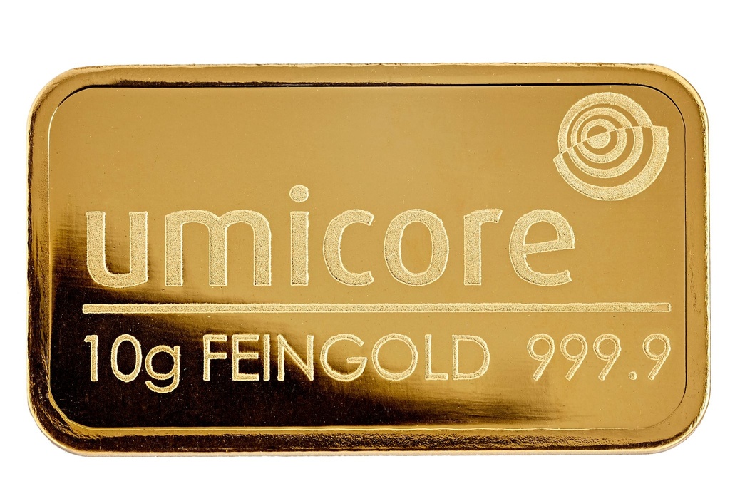 Umicore 10g Goldbarren