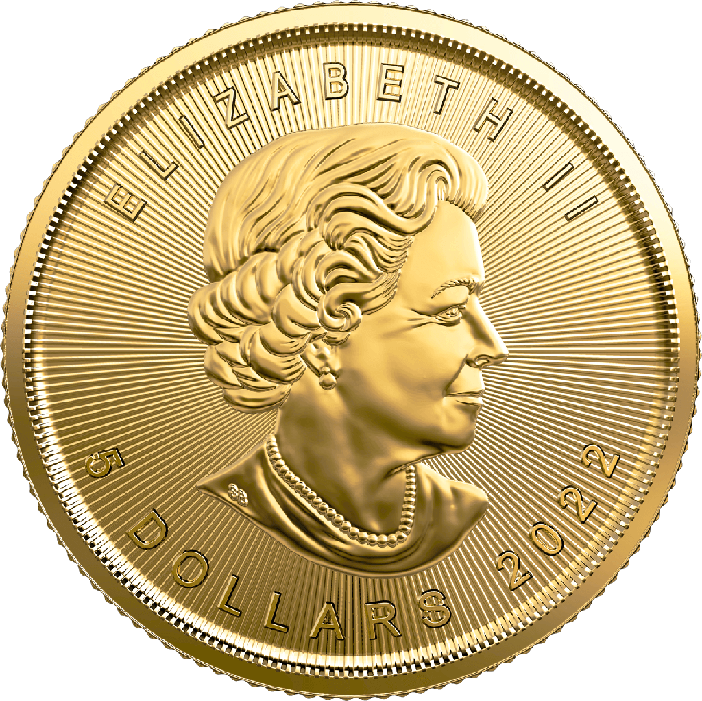 2022 Maple Leaf Gold 1-10 oz wer