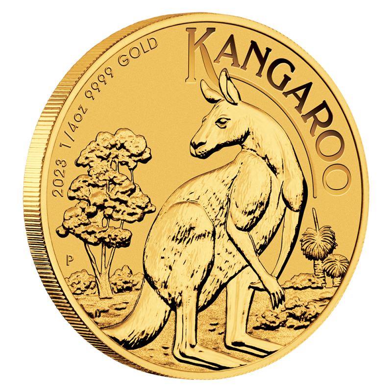 2023 Kangaroo Gold 1-4oz