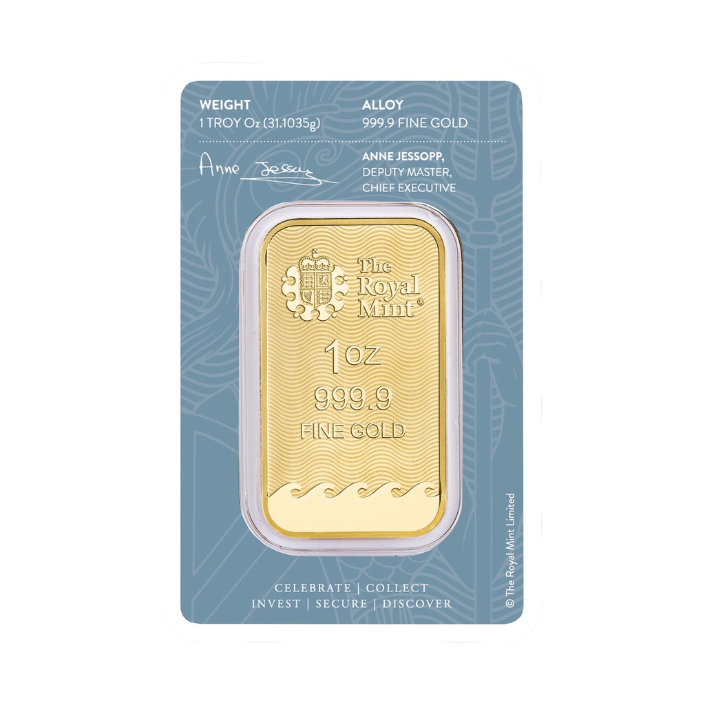 1 Unze Goldbarren The Royal Mint - Britannia