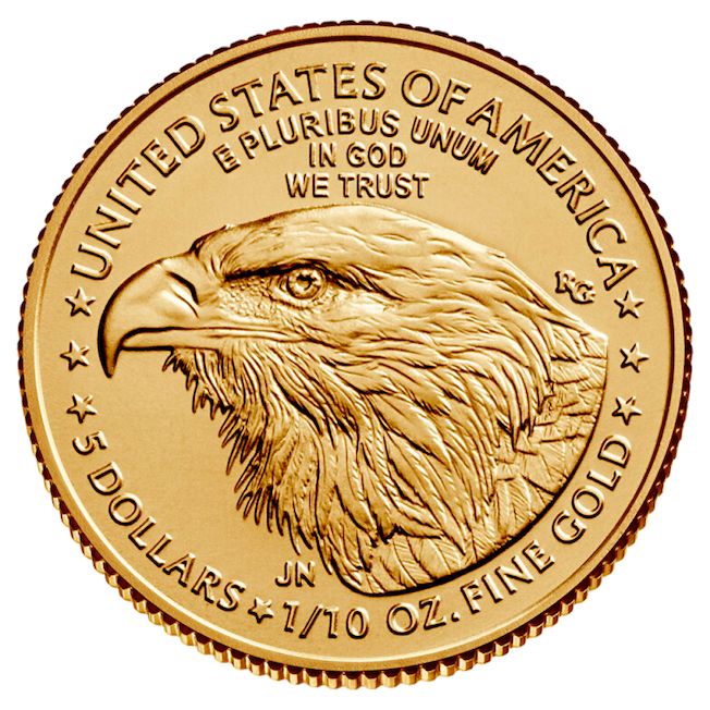 American Eagle 1/10 Unze Goldmünze 2023