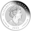 Australian "Chinese Myth & Legends" Phönix 1oz Silbermünze 2022 differenzbesteuert