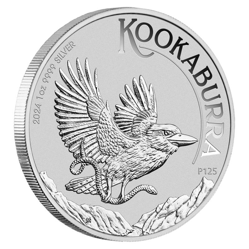 Kookaburra 1 Unze Silbermünze 2024 differenzbesteuert