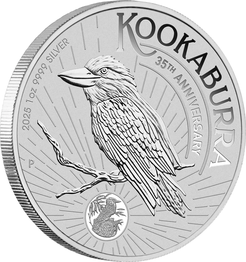 Kookaburra 1 Unze Silbermünze 2025