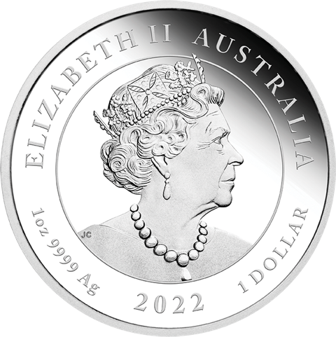 Australien Quokka 1 Unze Silbermünze 2022 coloriert PP