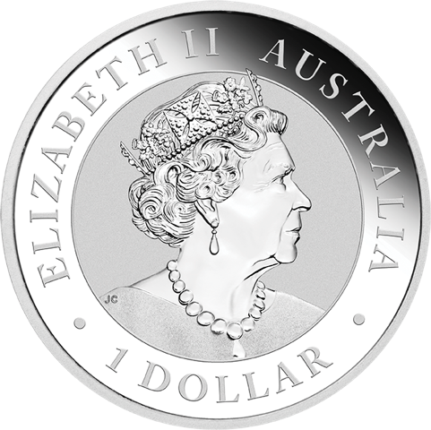 Australien Wombat 1 Unze Silbermünze 2022 coloriert - Coincard