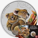 Australien Koala Unze Silbermünze 2024 coloriert  (Kopie)