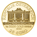 Wiener Philharmoniker 1/4 Unze Goldmünze 2022