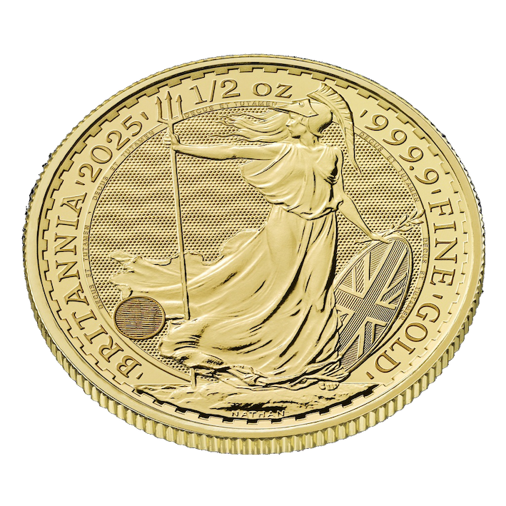 Britannia 1/2 Unze Goldmünze 2025