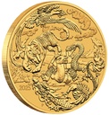 Australien "Chinese Myths & Legends" Four Guardians 1 Unze Goldmünze 2025