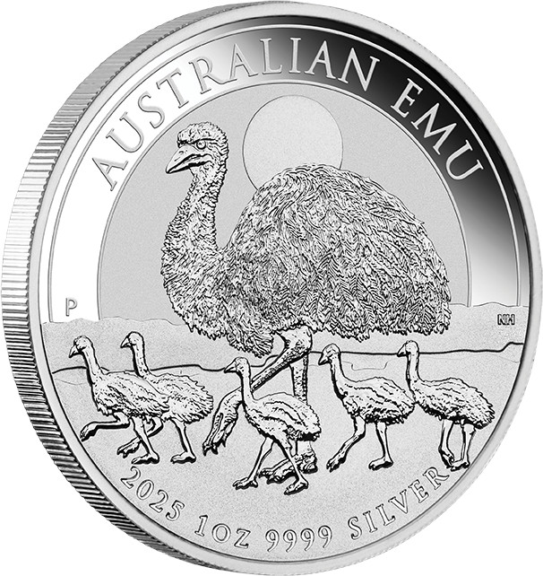 Australien Emu 1 Unze Silbermünze 2025
