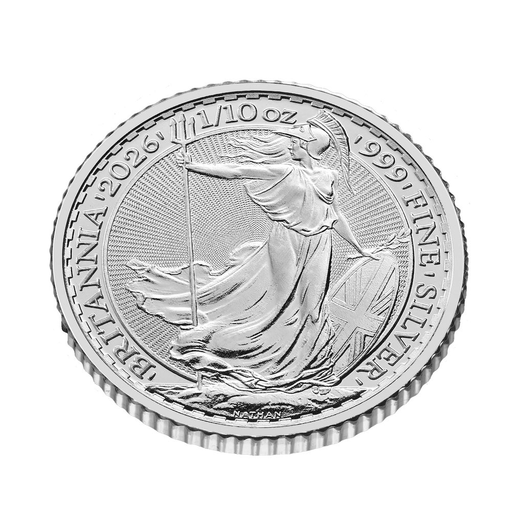 Britannia 1/10 Unze Silbermünze 2026