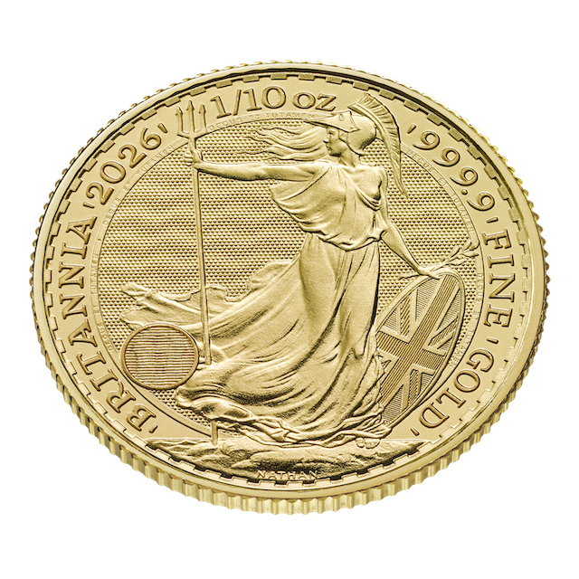 Britannia 1/10 Unze Goldmünze 2026