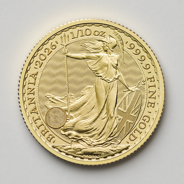 Britannia 1/10 Unze Goldmünze 2026