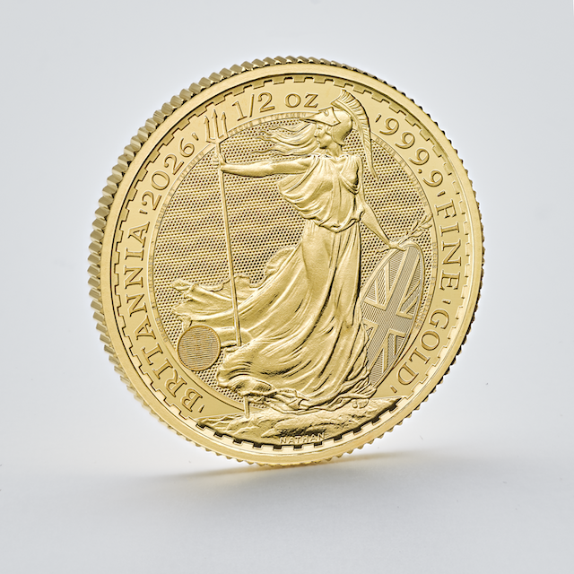 Britannia 1/2 Unze Goldmünze 2026