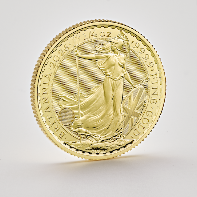 Britannia 1/4 Unze Goldmünze 2026