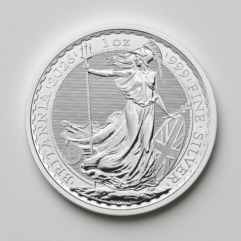 Britannia 1 Unze Silbermünze 2026