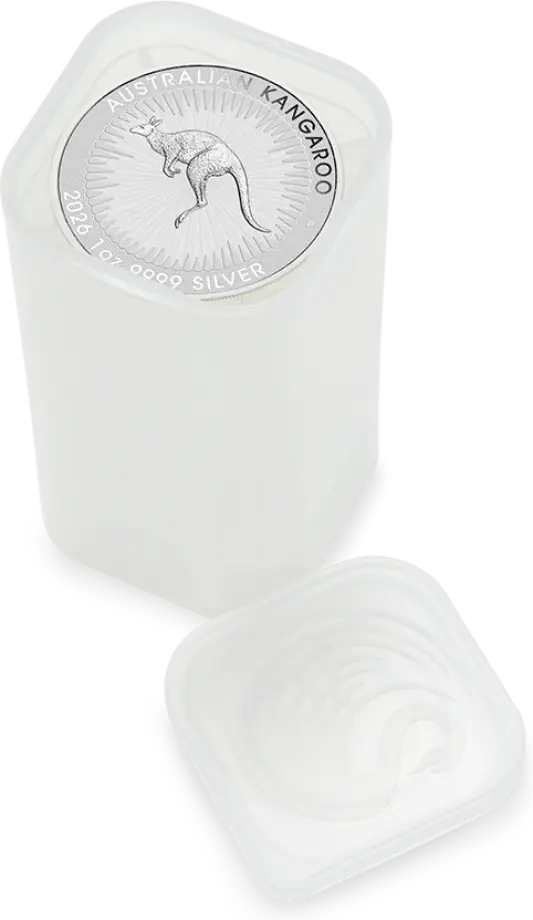 Känguru 1 Unze Silbermünze 2026 | differenzbesteuert