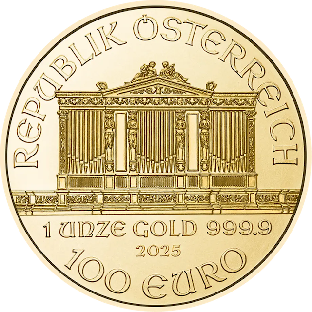 Wiener Philharmoniker 1 Unze Goldmünze 2026