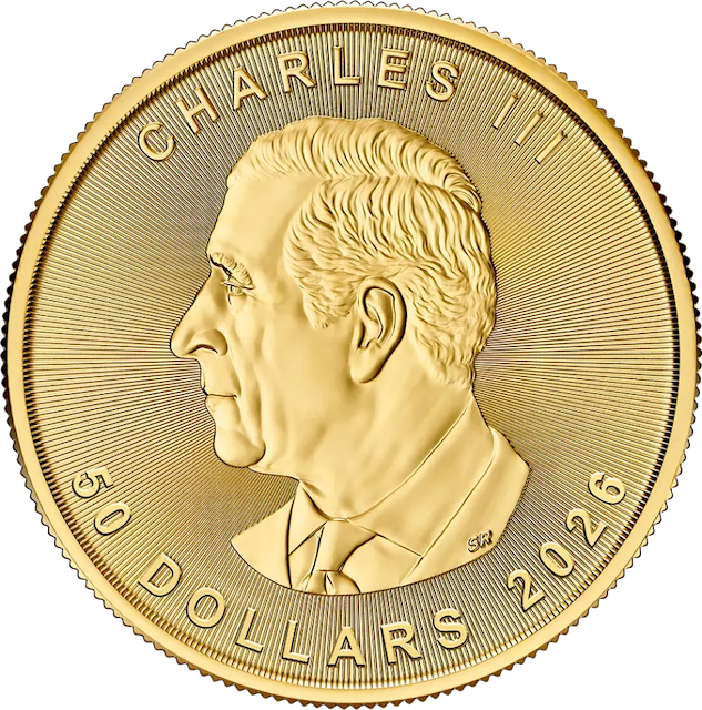 Maple Leaf 1 Unze Goldmünze 2026