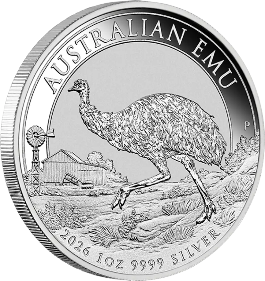 Australien Emu 1 Unze Silbermünze 2026
