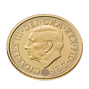 1/2 Pfund Sovereign Charles III Goldmünze 2027