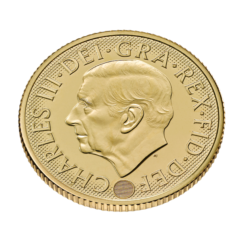 1 Pfund Sovereign Charles III Goldmünze 2027