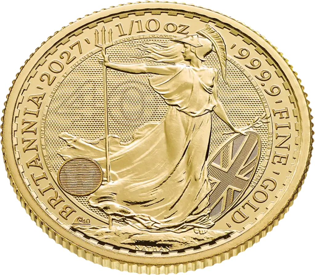 Britannia 1/10 Unze Goldmünze 2027