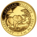 Somalia Elefant 1oz Goldmünze 2019