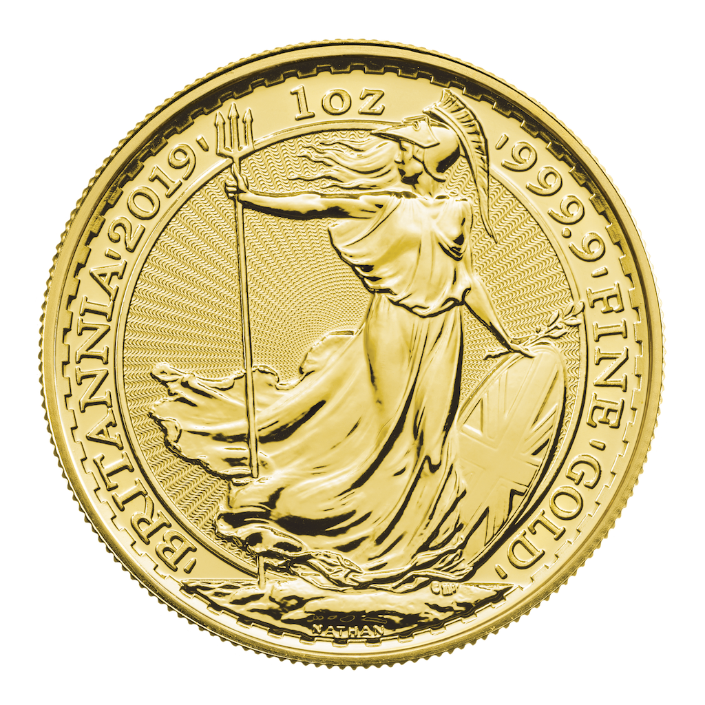 Britannia 1 Unze Goldmünze 2019