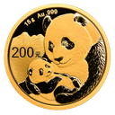 China Panda 15g Goldmünze 2019