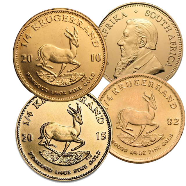Krügerrand 1/4 Unze Goldmünze | verschiedene Jahre