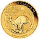 Känguru 1/2 Unze Goldmünze 2019