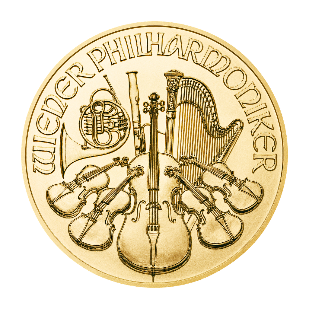 Wiener Philharmoniker 1oz Goldmünze 2019