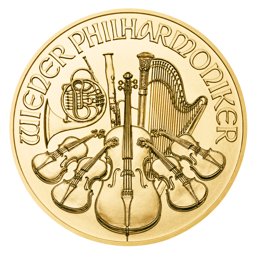 Wiener Philharmoniker 1/10oz Goldmünze 2019