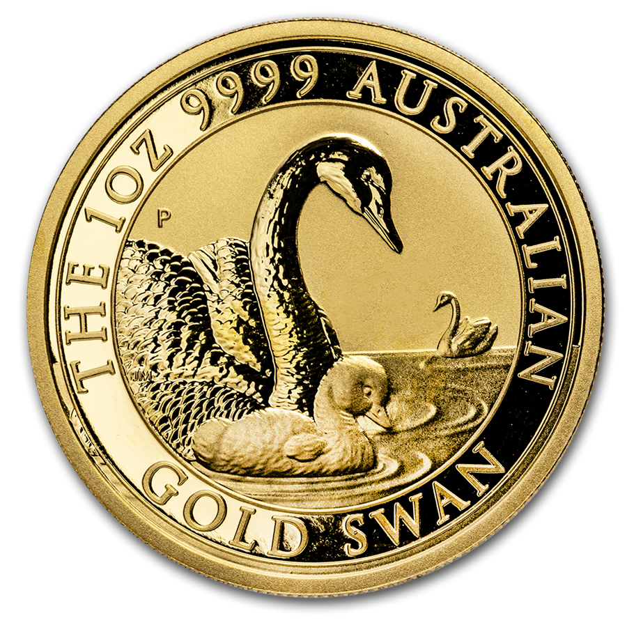 Australien Schwan 1oz Goldmünze 2019
