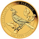 Birds of Paradise Manucodia Paradiesvogel 1oz Goldmünze 2019