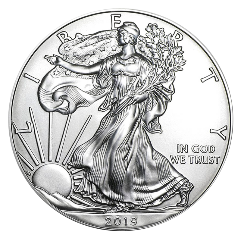 American Eagle 1 Unze Silbermünze 2019 Differenzbesteuert