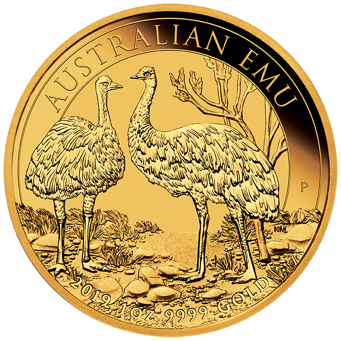 Australien Emu 1oz Goldmünze 2019