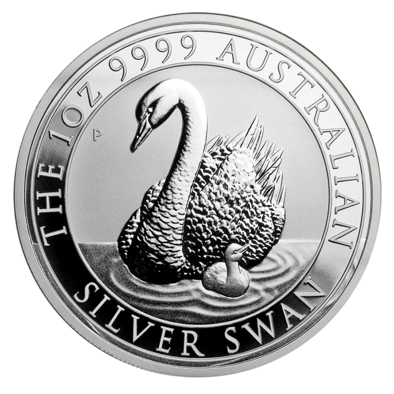 Australien Schwan 1 Unze Silbermünze 2018 | differenzbesteuert