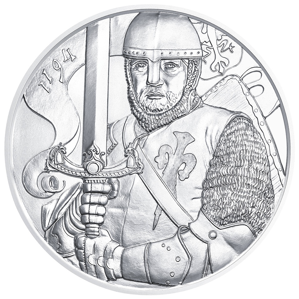 825 Jahre Münze Wien Herzog Leopold V.  1 Unze Silbermünze 2019 | differenzbesteuert