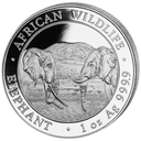 Somalia Elefant 1 Unze Silbermünze 2020 | differenzbesteuert