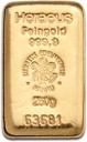 250 Gramm Goldbarren | Heraeus mit Zertifikat