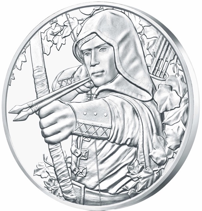 825 Jahre Münze Wien Robin Hood 1 Unze Silbermünze 2019 | differenzbesteuert
