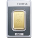 20 Gramm Goldbarren Heraeus mit Zertifikat