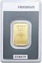 10 Gramm Goldbarren Heraeus mit Zertifikat