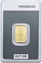 5 Gramm Goldbarren | Heraeus mit Zertifikat