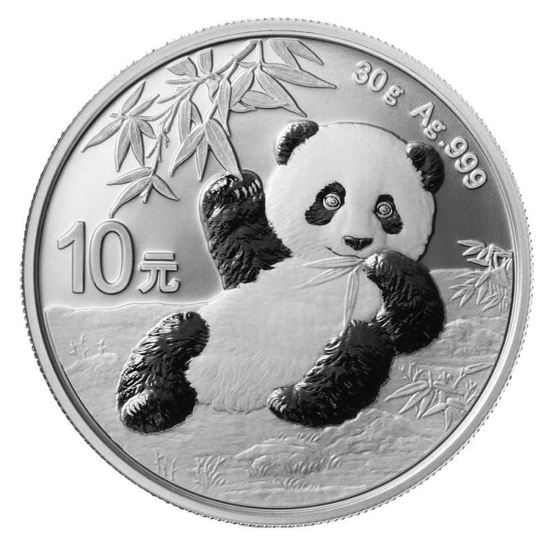 China Panda 30g Silbermünze 2020 | differenzbesteuert